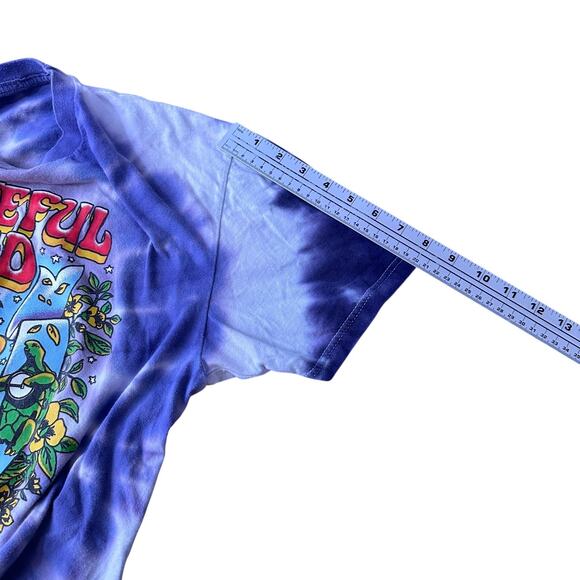 Grateful Dead T-Shirt Men's Large Purple Tie Dye Retro Dancing Bear Band Tee - Picture 7 of 8